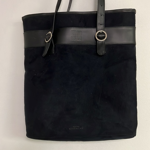 Givenchy Parfums Tote Bag Hand Bag Navy Blue - Picture 3 of 7